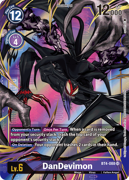 DanDevimon [BT4-088] (Alternate Art) [Great Legend] | Enigma On Main