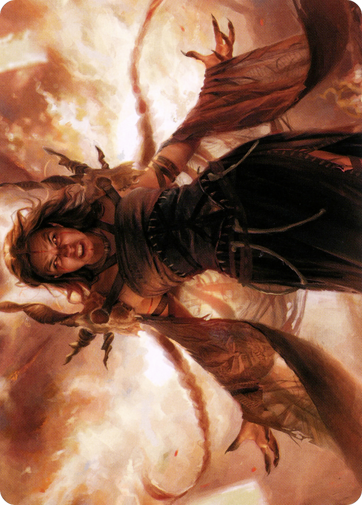 Dragon's Rage Channeler Art Card [Modern Horizons 2 Art Series] | Enigma On Main