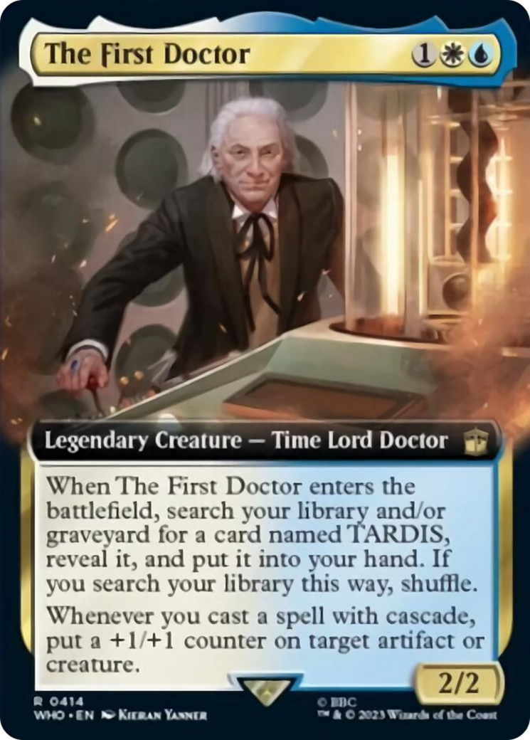 The First Doctor (Extended Art) [Doctor Who] | Enigma On Main