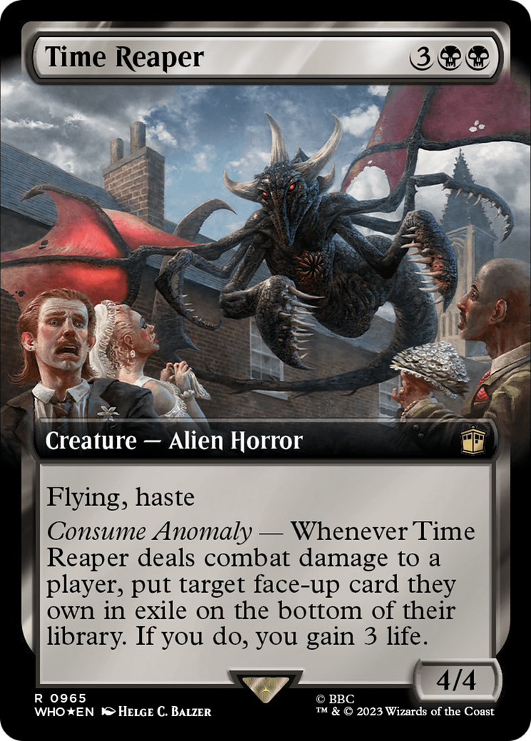 Time Reaper (Extended Art) (Surge Foil) [Doctor Who] | Enigma On Main