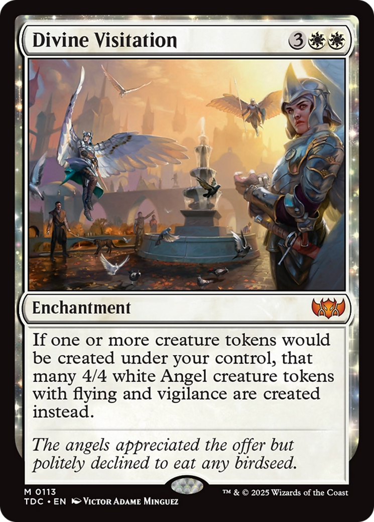 Divine Visitation [Tarkir: Dragonstorm Commander] | Enigma On Main