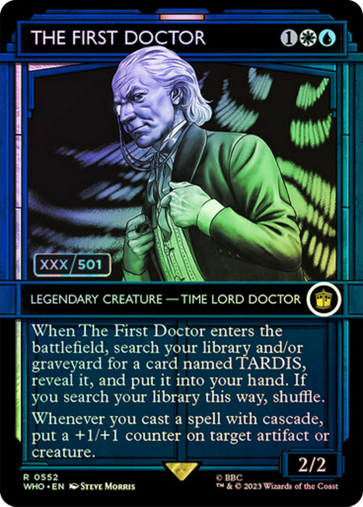 The First Doctor (Serial Numbered) [Doctor Who] | Enigma On Main