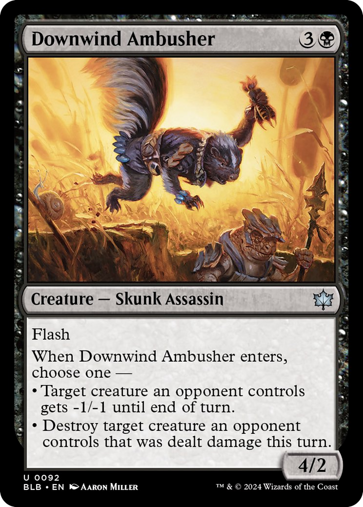 Downwind Ambusher [Bloomburrow] | Enigma On Main