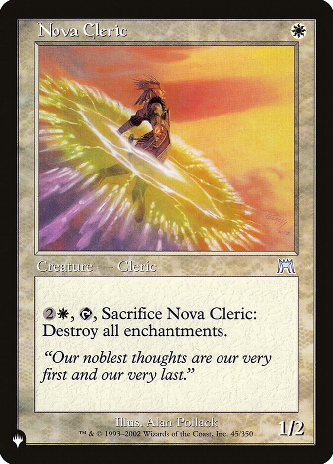 Nova Cleric [The List] | Enigma On Main