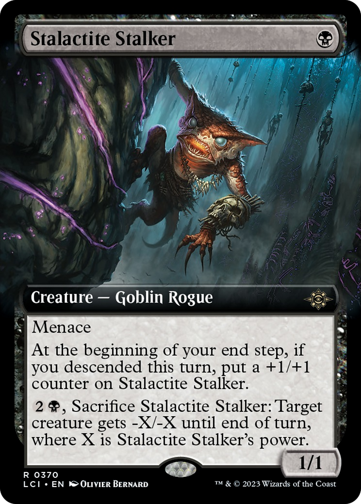 Stalactite Stalker (Extended Art) [The Lost Caverns of Ixalan] | Enigma On Main