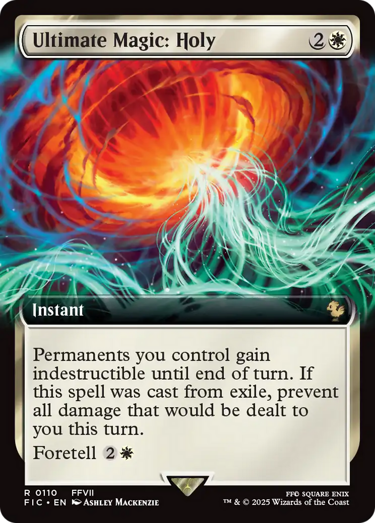 Ultimate Magic: Holy (Extended Art) [FINAL FANTASY Commander] | Enigma On Main