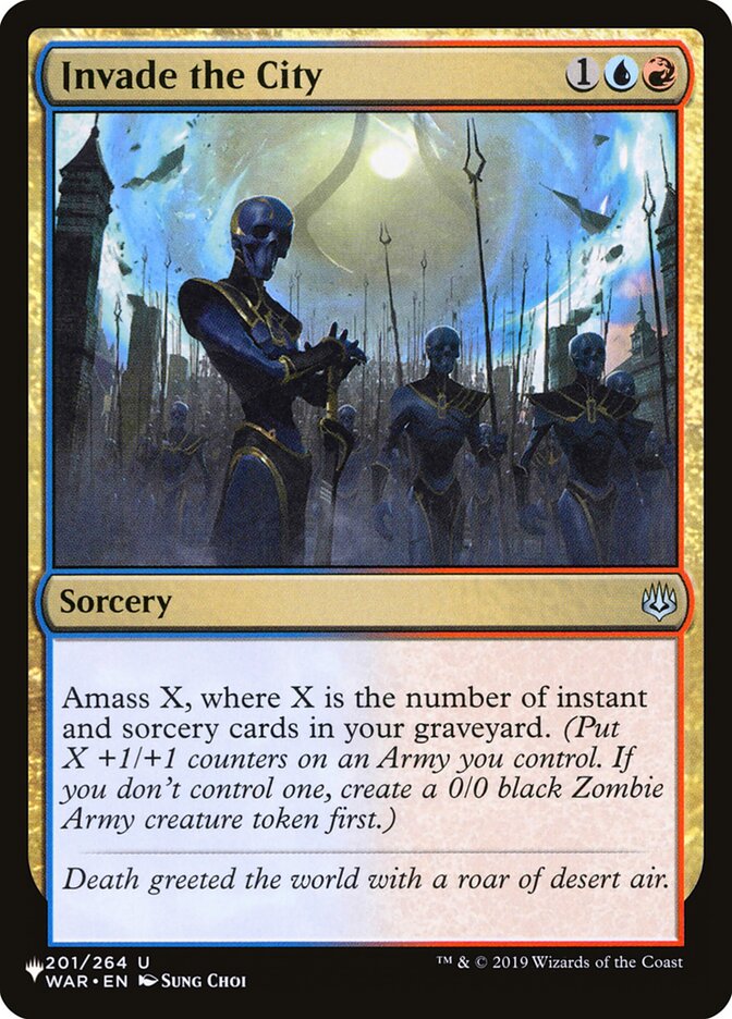 Invade the City [The List] | Enigma On Main