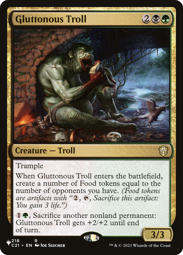 Gluttonous Troll [The List] | Enigma On Main