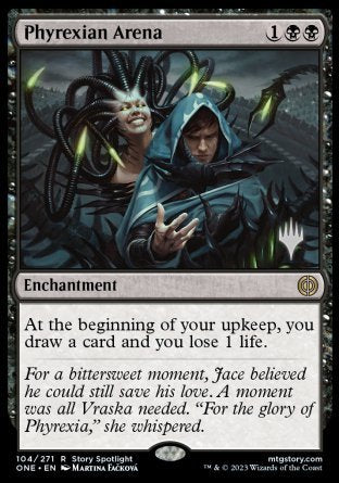 Phyrexian Arena (Promo Pack) [Phyrexia: All Will Be One Promos] | Enigma On Main