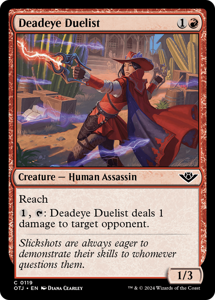 Deadeye Duelist [Outlaws of Thunder Junction] | Enigma On Main