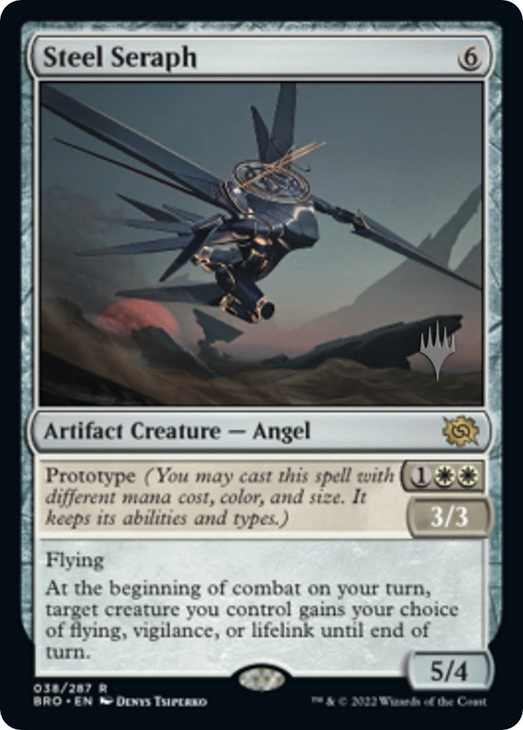 Steel Seraph (Promo Pack) [The Brothers' War Promos] | Enigma On Main