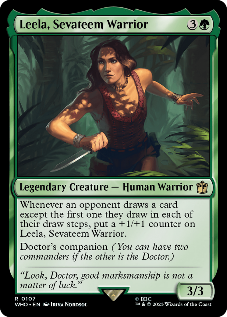 Leela, Sevateem Warrior [Doctor Who] | Enigma On Main