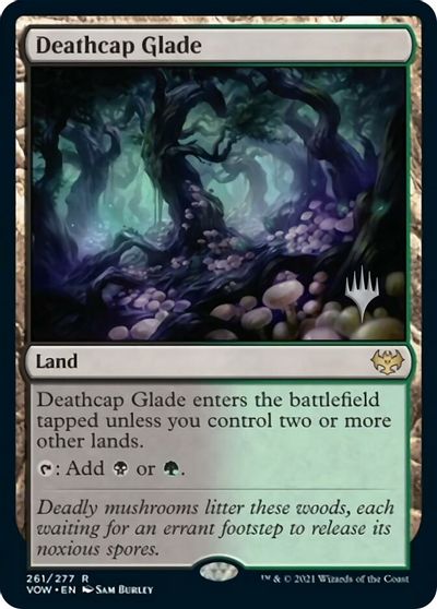 Deathcap Glade (Promo Pack) [Innistrad: Crimson Vow Promos] | Enigma On Main