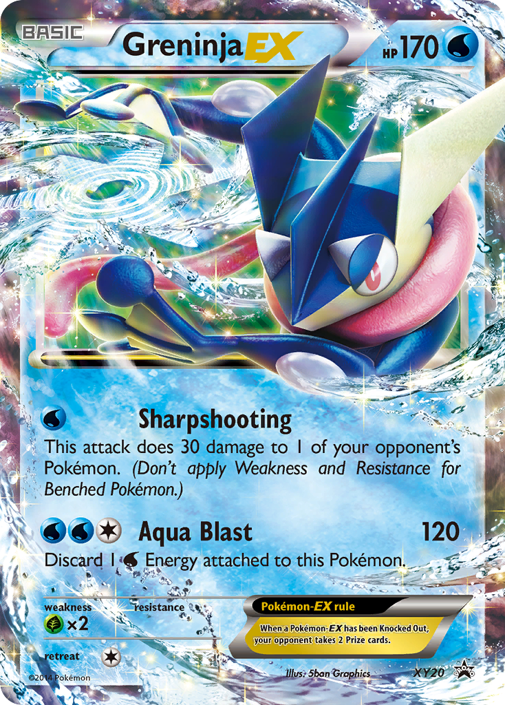 Greninja EX (XY20) [XY: Black Star Promos] | Enigma On Main