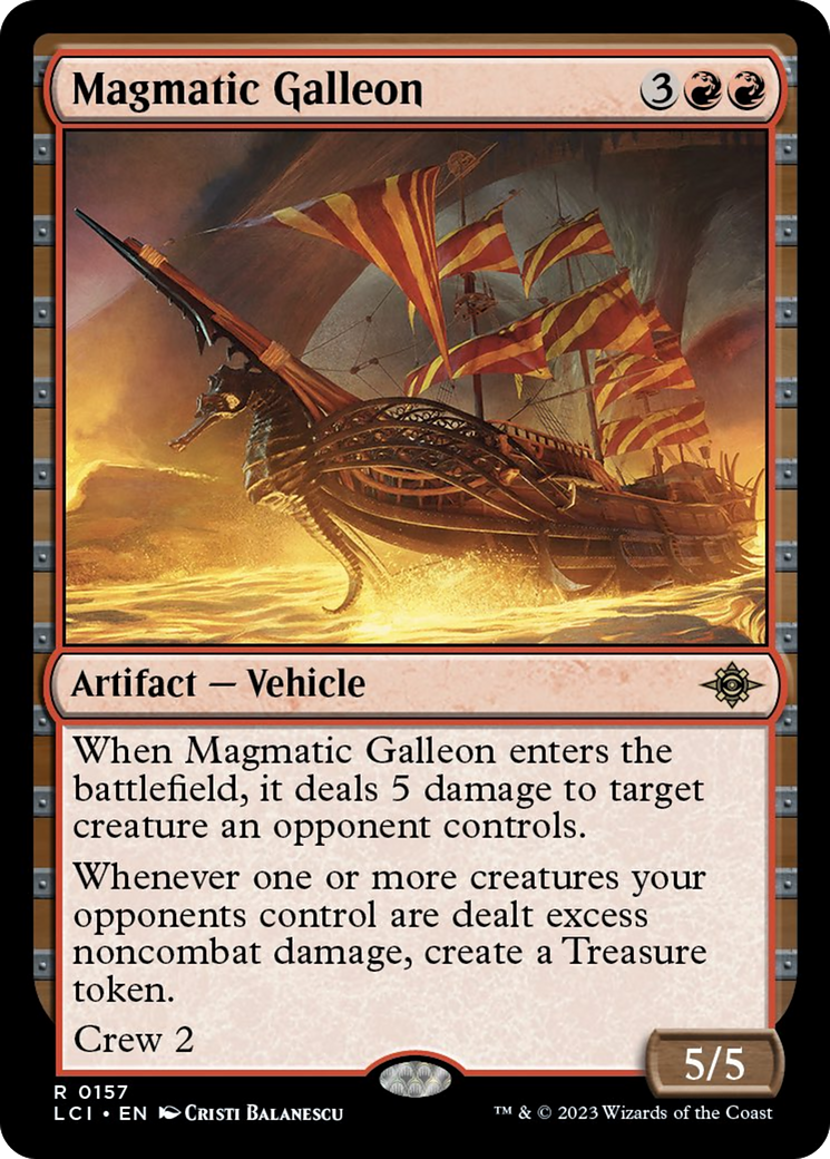 Magmatic Galleon [The Lost Caverns of Ixalan] | Enigma On Main