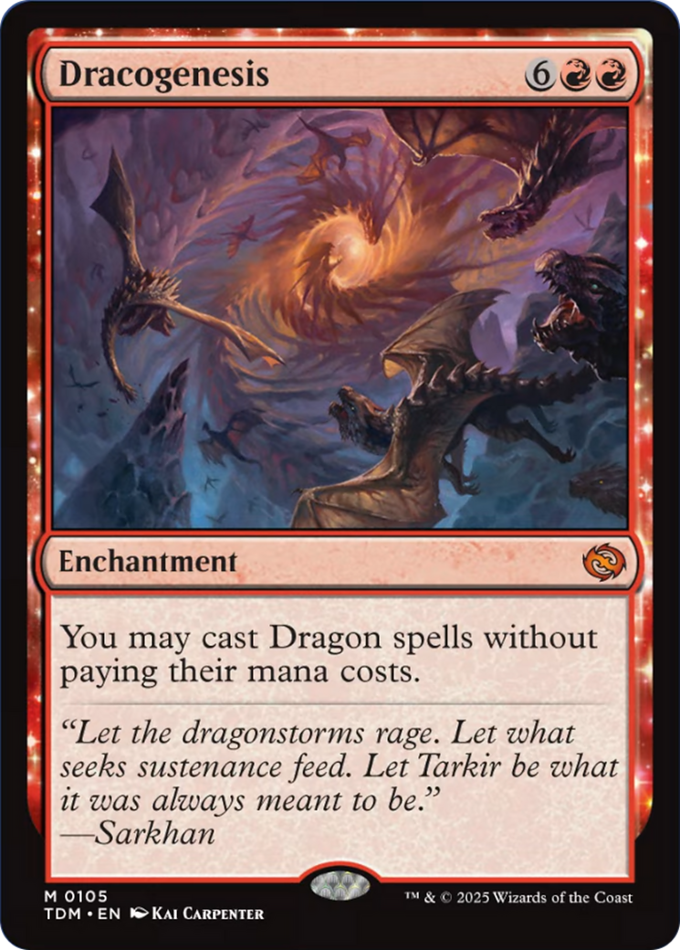 Dracogenesis [Tarkir: Dragonstorm] | Enigma On Main