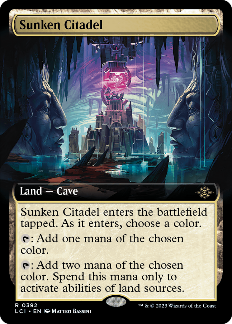 Sunken Citadel (Extended Art) [The Lost Caverns of Ixalan] | Enigma On Main