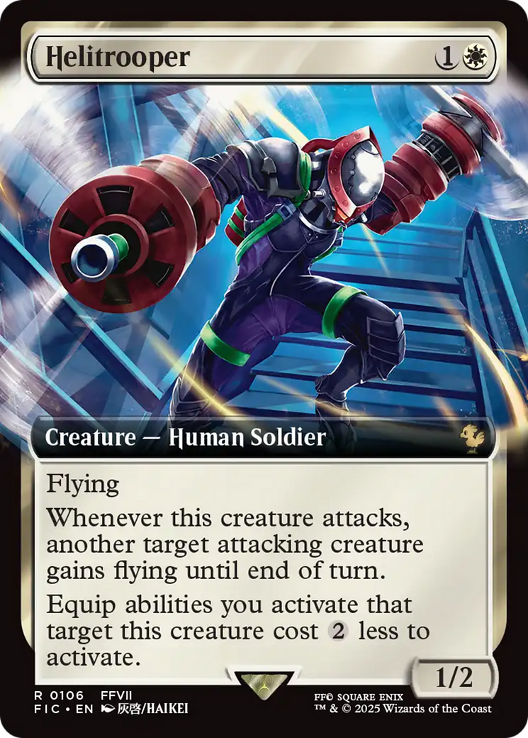 Helitrooper (Extended Art) [FINAL FANTASY Commander] | Enigma On Main