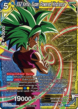 SS2 Kefla, Super-Powered Hindrance (Tournament Pack Vol. 8) (Winner) (P-390) [Tournament Promotion Cards] | Enigma On Main