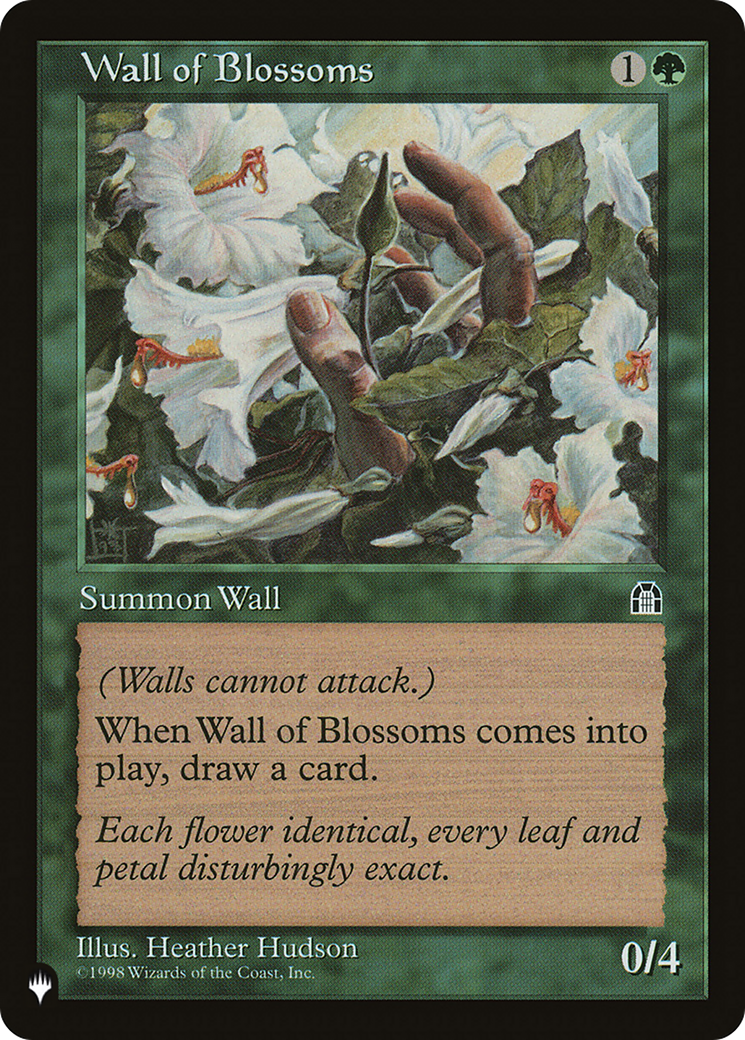 Wall of Blossoms [The List Reprints] | Enigma On Main