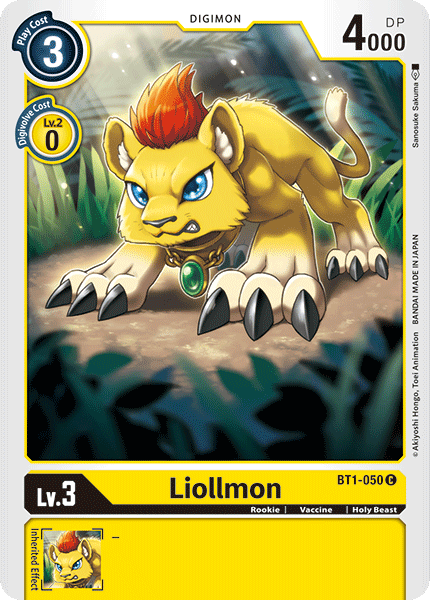 Liollmon [BT1-050] [Release Special Booster Ver.1.0] | Enigma On Main