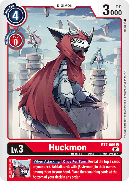 Huckmon [BT7-009] [Next Adventure] | Enigma On Main