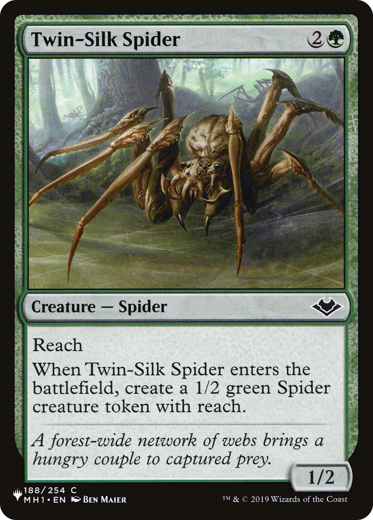 Twin-Silk Spider [The List Reprints] | Enigma On Main