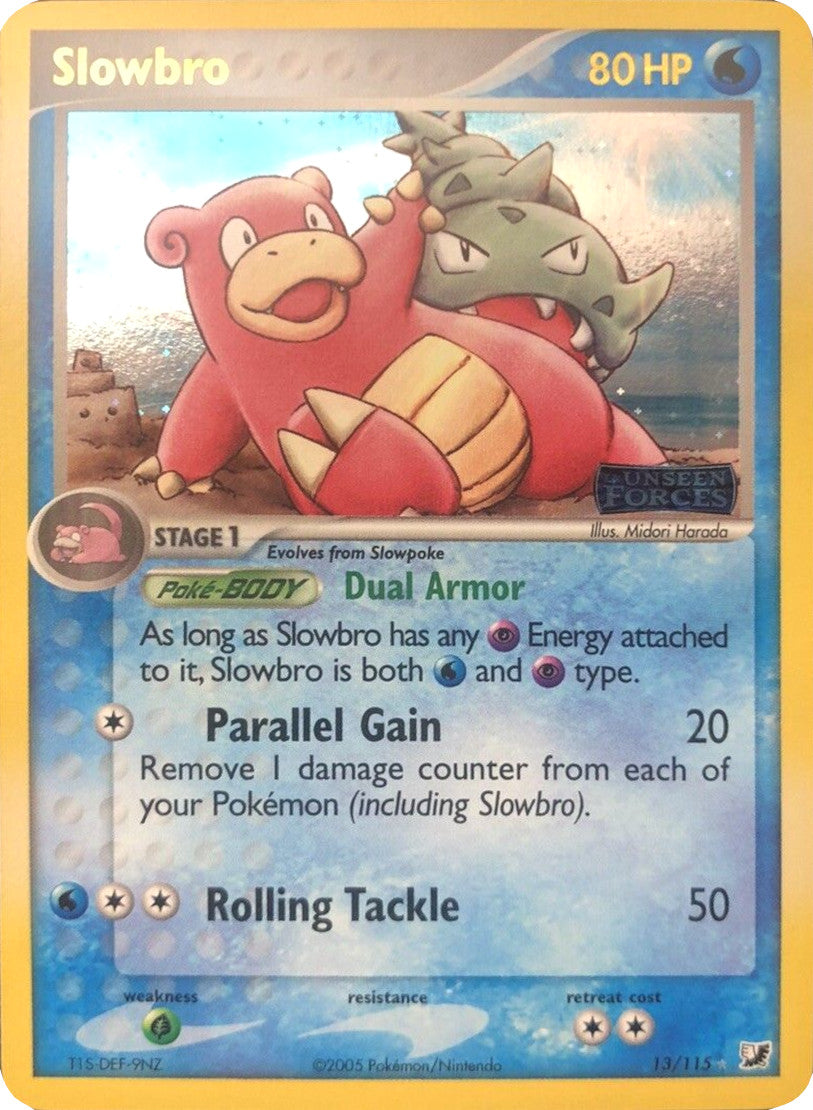 Slowbro (13/115) (Stamped) [EX: Unseen Forces] | Enigma On Main