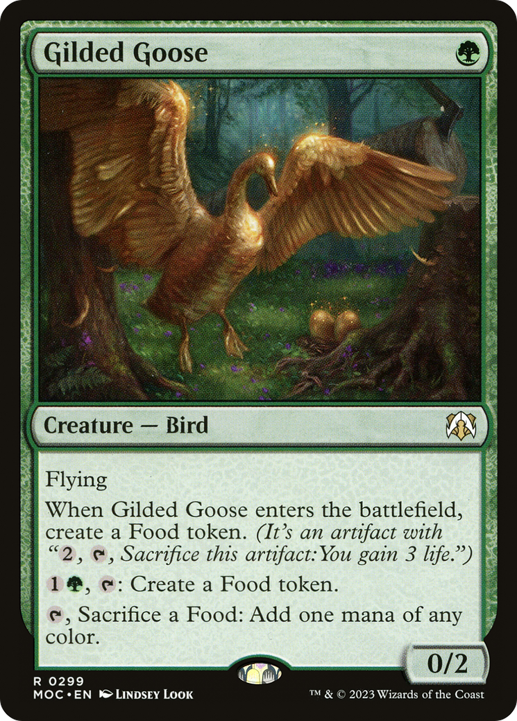 Gilded Goose [March of the Machine Commander] | Enigma On Main