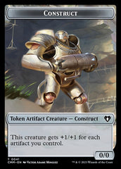 Servo // Construct (0041) Double-Sided Token [Commander Masters Tokens] | Enigma On Main