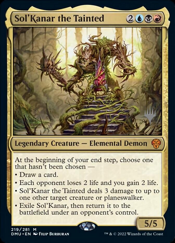 Sol'Kanar the Tainted (Promo Pack) [Dominaria United Promos] | Enigma On Main