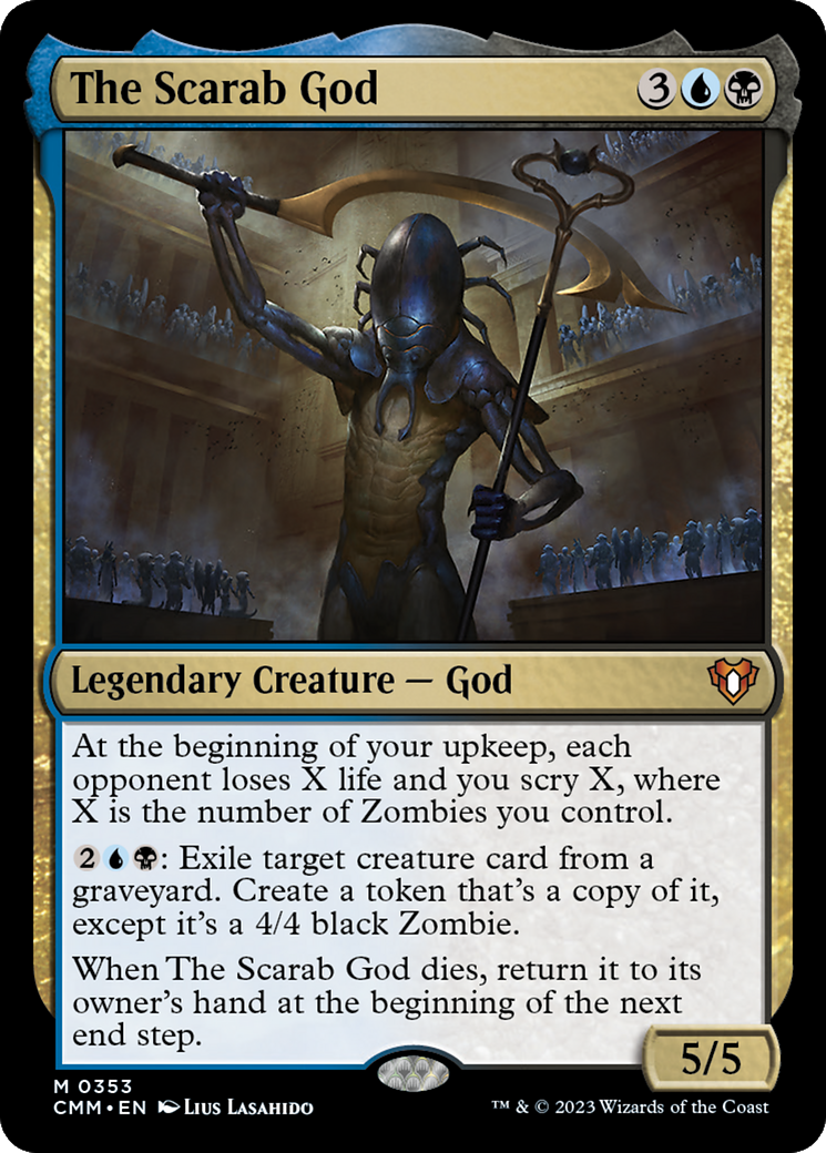 The Scarab God [Commander Masters] | Enigma On Main
