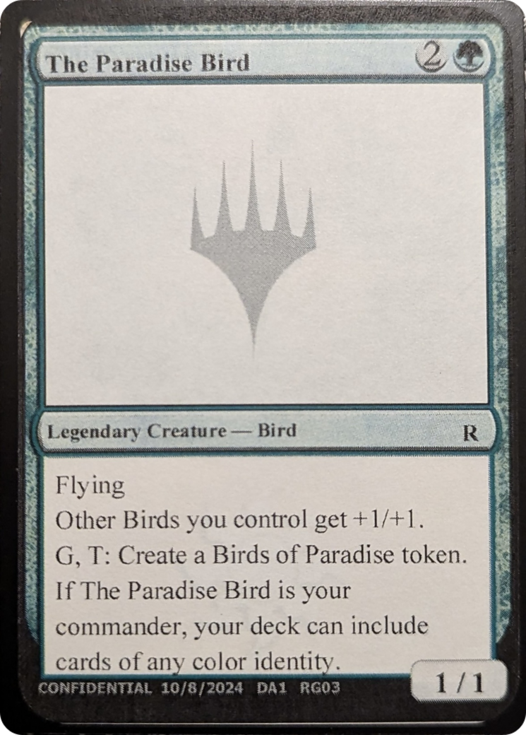 The Paradise Bird [Mystery Booster 2 Playtest Cards] | Enigma On Main