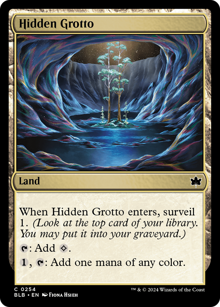 Hidden Grotto [Bloomburrow] | Enigma On Main