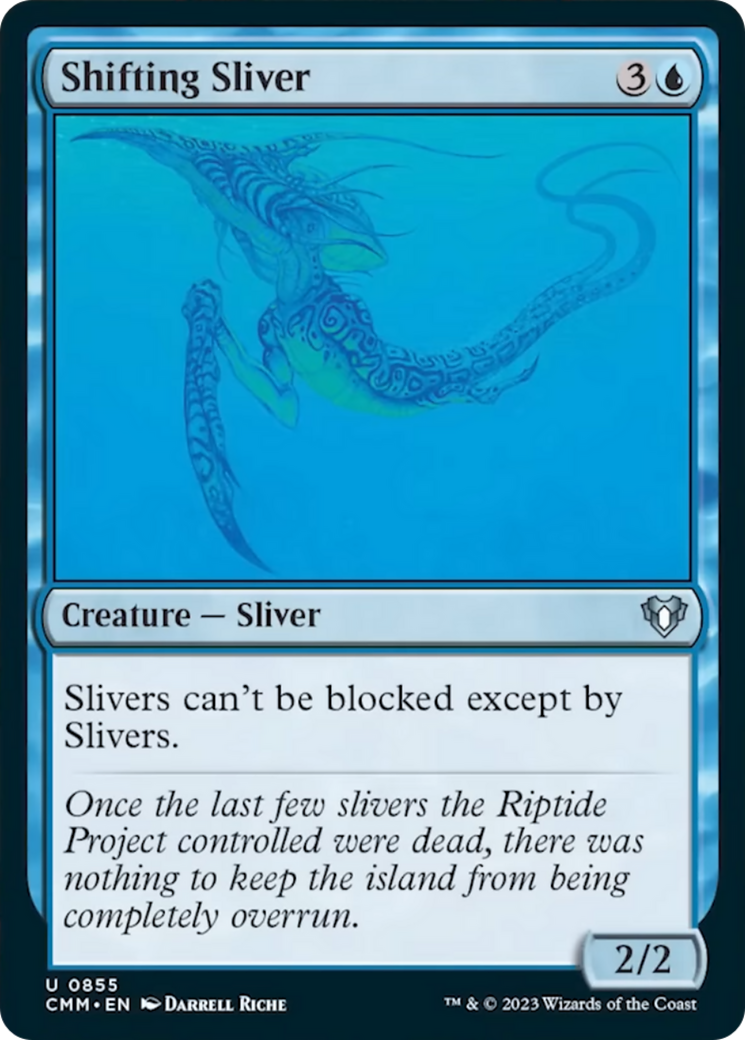 Shifting Sliver [Commander Masters] | Enigma On Main