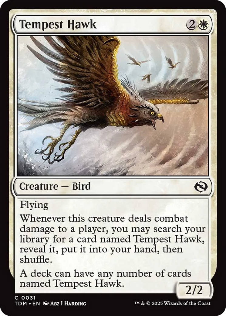 Tempest Hawk [Tarkir: Dragonstorm] | Enigma On Main