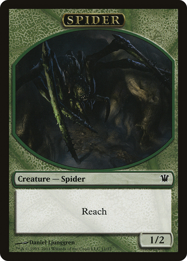 Insect // Spider Double-Sided Token [Innistrad Remastered Tokens] | Enigma On Main