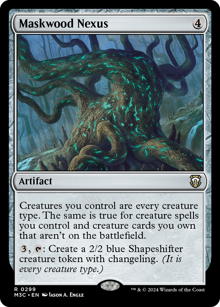 Maskwood Nexus (Ripple Foil) [Modern Horizons 3 Commander] | Enigma On Main