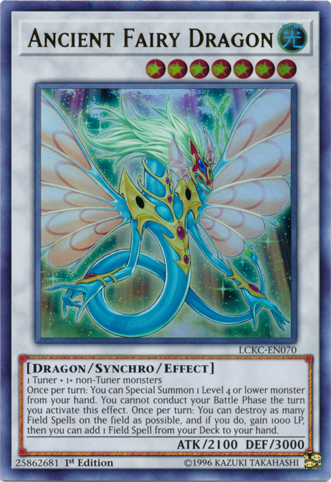 Ancient Fairy Dragon [LCKC-EN070] Ultra Rare | Enigma On Main