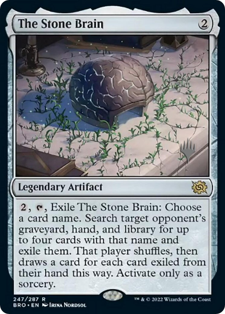 The Stone Brain (Promo Pack) [The Brothers' War Promos] | Enigma On Main