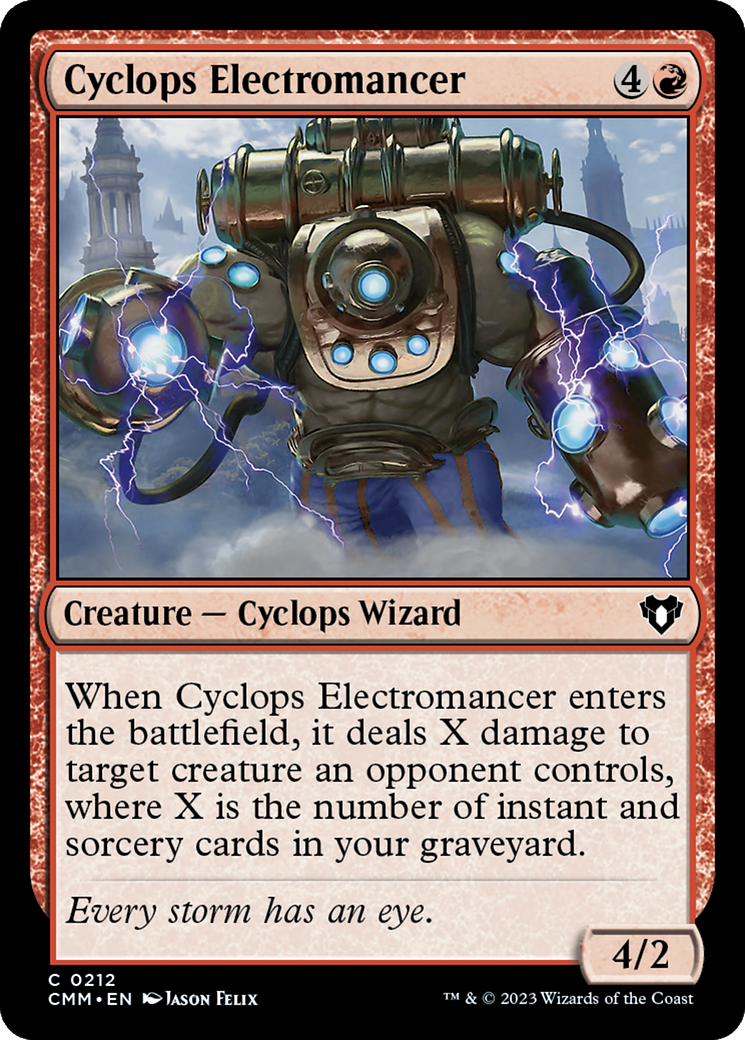 Cyclops Electromancer [Commander Masters] | Enigma On Main