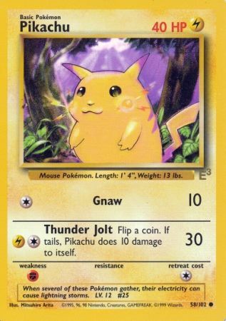 Pikachu (58/102) (E3 Stamped Promo) [Miscellaneous Cards] | Enigma On Main