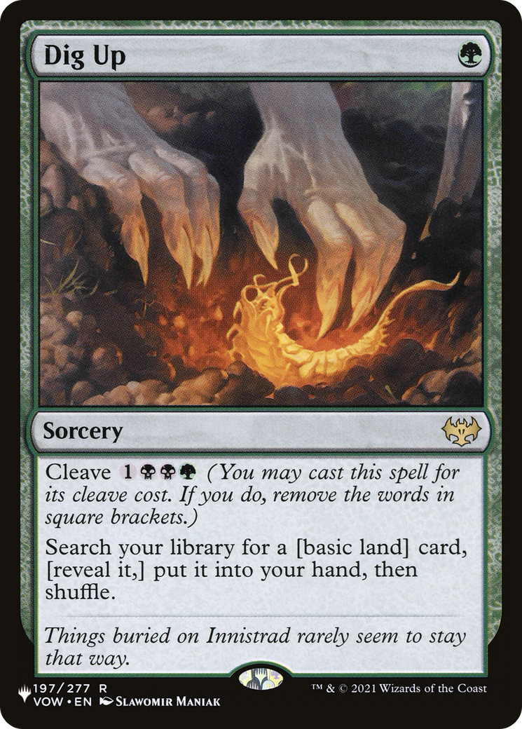 Dig Up [The List] | Enigma On Main