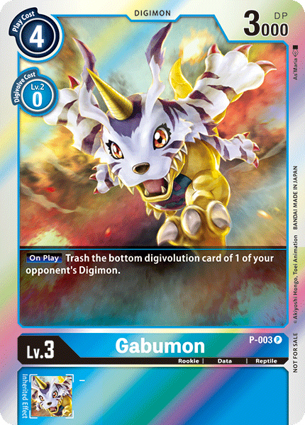 Gabumon [P-003] [Promotional Cards] | Enigma On Main