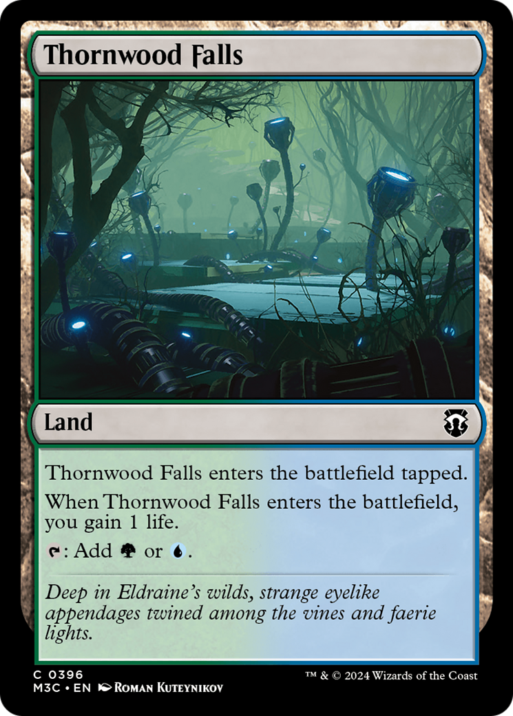 Thornwood Falls (Ripple Foil) [Modern Horizons 3 Commander] | Enigma On Main