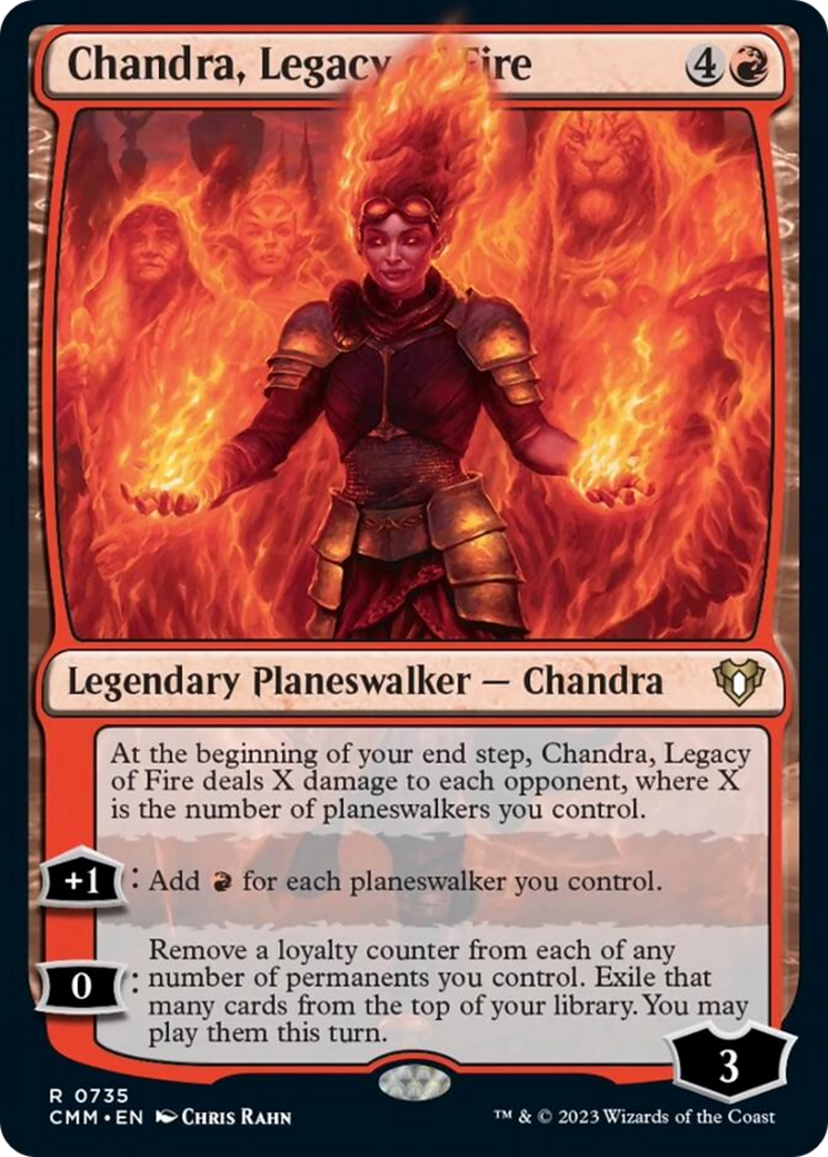 Chandra, Legacy of Fire [Commander Masters] | Enigma On Main