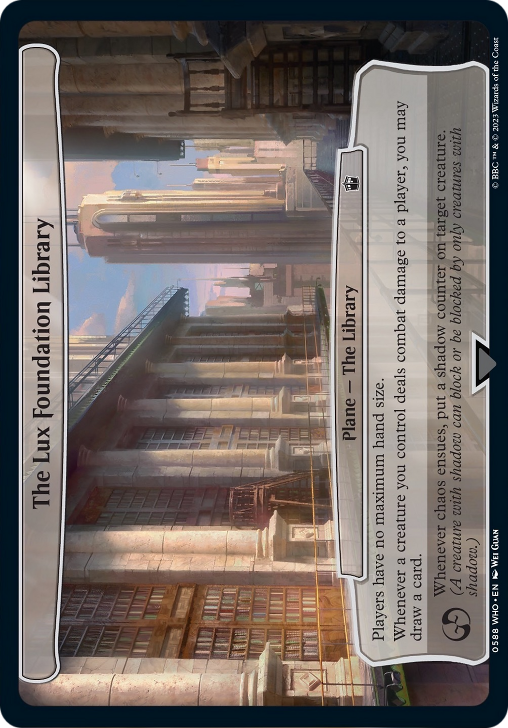 The Lux Foundation Library [Doctor Who] | Enigma On Main