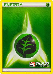 Grass Energy (2011 Play Pokemon Promo) [League & Championship Cards] | Enigma On Main