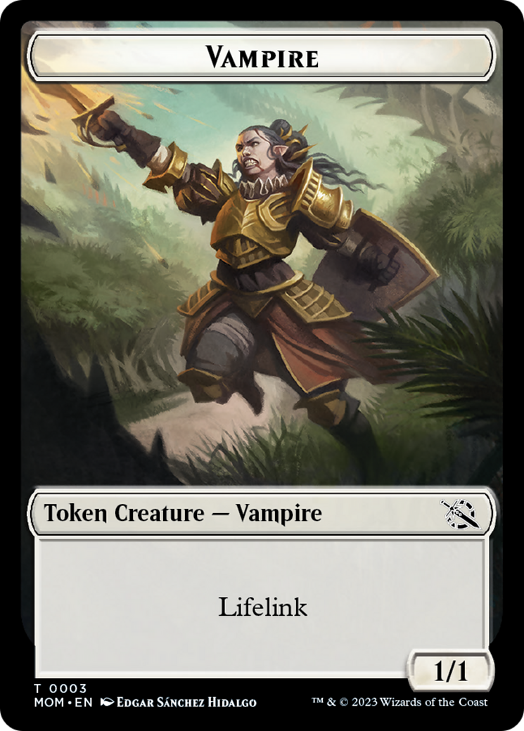 Vampire Token [March of the Machine Tokens] | Enigma On Main