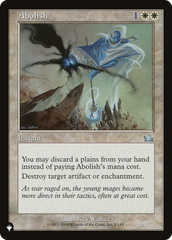 Abolish [The List Reprints] | Enigma On Main